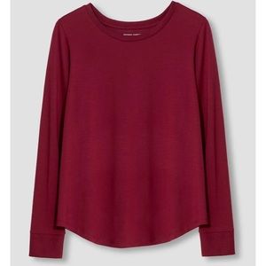 Long Sleeve Tee Rex in Black Cherry (L)
